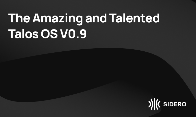 The Amazing and Talented Talos OS V0.9
