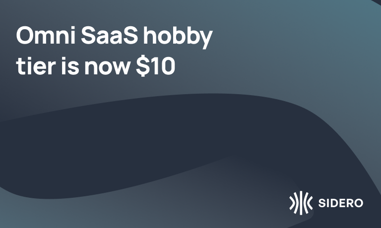 Omni SaaS hobby tier is now $10