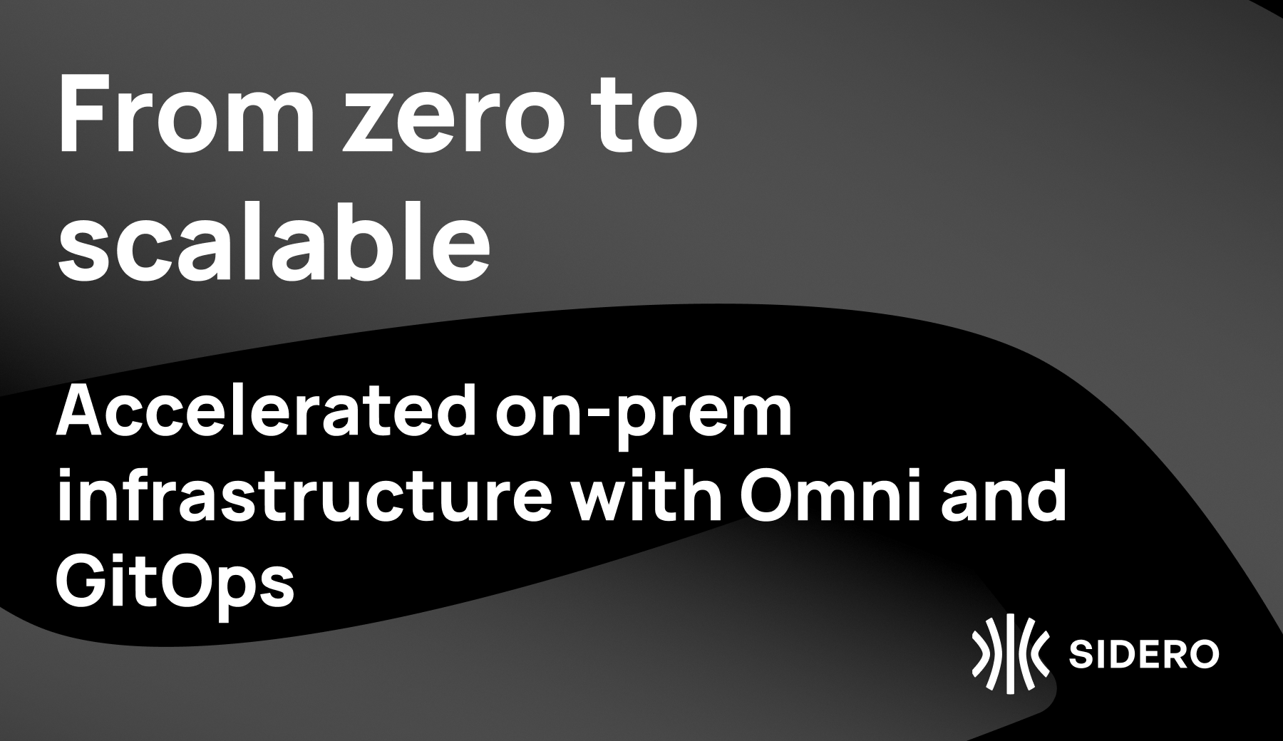From zero to scalable: Accelerated on-premise infrastructure with Omni and GitOps